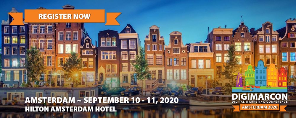 DigiMarCon Amsterdam 2020 Register